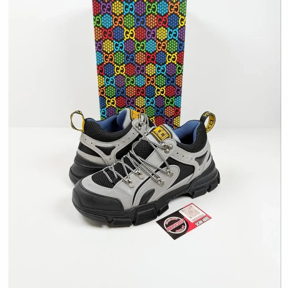 Size 8.5US - Gucci Flashtrek Reflective Grey